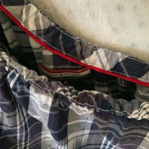 Tommy Hilfiger Cotton Ruffle One Shoulder dress